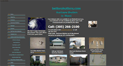 Desktop Screenshot of bettershutters.com